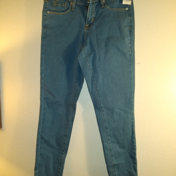 Mid-rise skinny jeans denim size 26 power stretch - Picture 5 of 7